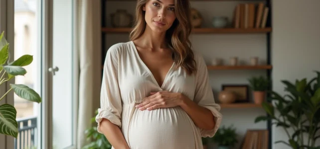 La grossesse d&rsquo;Anne Saurat-Dubois et sa vie de famille face au regard du public